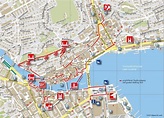 Lucerne City Maps | Switzerland | Maps Of Lucerne (Luzern) - Printable Tourist Map Of Lucerne ...