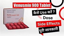 Venusmin 900 Tablet Uses in Hindi | Side Effects | Dose - YouTube