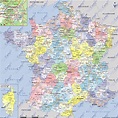 Carte détaillée de France villes » Voyage - Carte - Plan