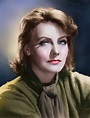 Colors for a Bygone Era: Greta Garbo, up close, 1939