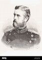 Portrait of Prince Leopold of Hohenzollern-Sigmaringen - Engraving XIX ...
