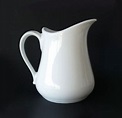 Apilco White Porcelain Large Serving Pitcher Made in France 32
