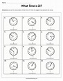 Write the Time Worksheet - Have Fun Teaching