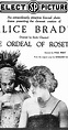 The Ordeal of Rosetta (1918) - Release Info - IMDb