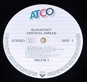 BLACKFOOT Vertical Smiles American Southern Rock Vinyl Album Cover ...