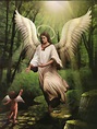 Protección | Anjos, Anjo da guarda oracao, Anjos celestiais