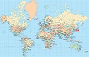 Tokyo world map - Tokyo on world map (Kantō - Japan)