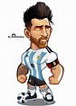 Lionel Messi - Argentina | Gifs de futbol, Dibujos de futbol, Messi