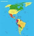 Pin Em Mapa Del Continente Americano Images | Sexiz Pix