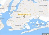 Brownsville (United States - USA) map - nona.net
