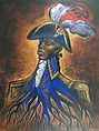 Symbolic portrait of Toussaint Louverture , Roots of Freedom by the ...