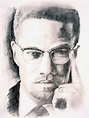 Malcolm X by Pageless on DeviantArt