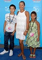 Vanessa Williams and kids at High School Musical 2 premiere