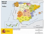 Mapa de España (por comunidades y provincias) #infografia #infographic ...