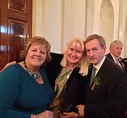 with the gracious Fionnuala Kenny and Taoiseach Enda Kenny at the White ...