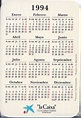 calendario 1994 la caixa (castellano) - Comprar Calendarios antiguos en ...