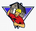 Transparent Home Improvement Clip Art - Logo For Construction Worker ...