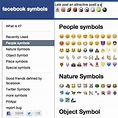 How To Make Facebook Symbols List