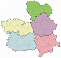 Mapa de Castilla-La Mancha | Provincias, Municipios, Turístico y ...