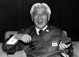 Akio Morita, fundador e diretor do conselho da empresa japonesa Sony ...