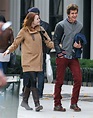 A&E in NY - Andrew Garfield and Emma Stone Photo (28296895) - Fanpop