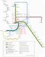 BTS Route Map - Bangkok BTS | Hotels, Shopping Malls, Restaurants ...