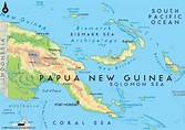 Ciudad Capital de papua nueva guinea mapa - Mapa de la ciudad capital ...