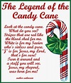 Printable Candy Cane Poem