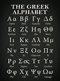 "The Greek Alphabet" Poster by rogue-design | Redbubble | Greek ...