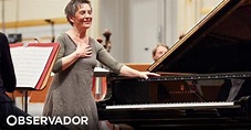 A pianista portuguesa Maria João Pires ganhou um “óscar” da música ...
