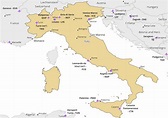 Major Airports in Italy | Mappr