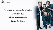 History - One Direction (Lyrics) - YouTube