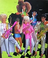 BARBIE AND THE ROCKERS 1986 | Back of the box. Collection in… | Flickr
