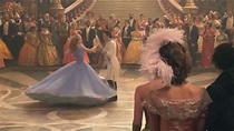 Lily James dancing at the ball behind the scenes - Cinderella (2015 ...
