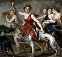 Diana the Huntress Painting by Peter Paul Rubens and Workshop - Pixels