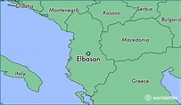 Where is Elbasan, Albania? / Elbasan, Elbasan Map - WorldAtlas.com