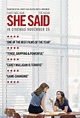 She Said (2022) - IMDb