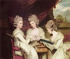 The Ladies Waldegrave, 1770 - 1780 - Joshua Reynolds - WikiArt.org
