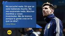 Lionel Messi: las 20 mejores frases de su reveladora entrevista | FOTOS ...