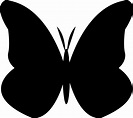 Butterfly Black Silhouette - Free vector graphic on Pixabay