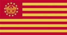 The Roman-American Empire Flag : vexillology