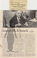 Search | Search | Joseph M. Schenck/by "Tatler" | Charlie Chaplin Archive