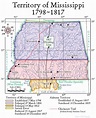 Territory of Mississippi, 1798-1817. Mississippi Territory. TNGenWeb ...