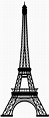 Transparent Eiffel Tower Silhouette PNG Clip Art Image | Eiffel tower ...