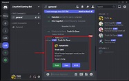 How to Use Truth or Dare Bot in Discord | LaptrinhX