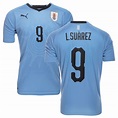 Uruguay Home Shirt World Cup 2018 L. SUAREZ 9 | www.unisportstore.com