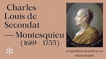 Montesquieu (1689 - 1755) - Vida, principais obras e pensamento do ...