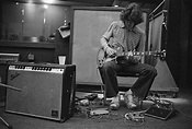 English guitarist Mick Taylor at Advision Studios, London, during the ...