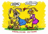 Pin von Claus Egon Scharfe auf Happy easter Cartoons | Ostern lustig ...