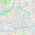 Leeuwarden - Modern Atlas Vector Map | Boundless Maps